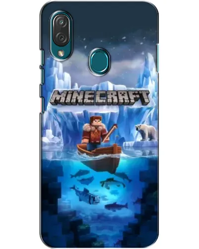 Чехол для ZTE Blade V10 Vita с картинкой «Minecraft ледяной мир» Чехол для ZTE Blade V10 Vita с картинкой «Minecraft ледяной мир»