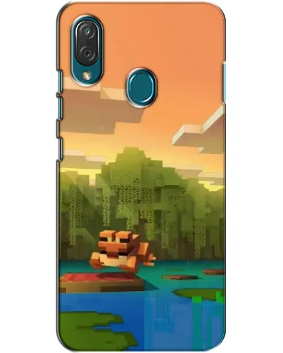 Чехол для ZTE Blade V10 Vita с картинкой «Майнкрафт закат солнца» Чехол для ZTE Blade V10 Vita с картинкой «Майнкрафт закат солнца»