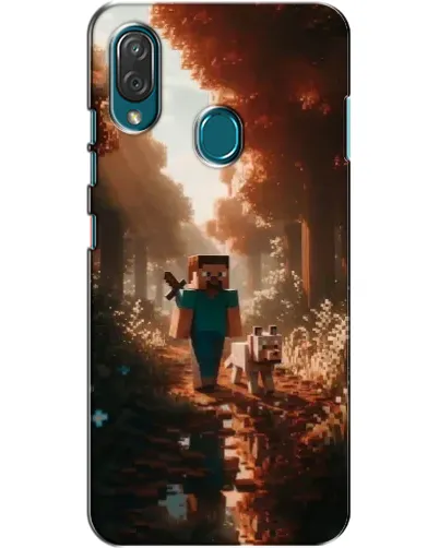 Чехол для ZTE Blade V10 Vita с картинкой «Стив в лесу» Чехол для ZTE Blade V10 Vita с картинкой «Стив в лесу»