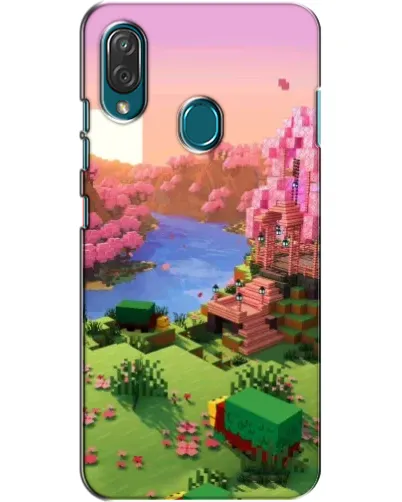 Чехол для ZTE Blade V10 Vita с картинкой «Розовое дерево Minecraft» Чехол для ZTE Blade V10 Vita с картинкой «Розовое дерево Minecraft»