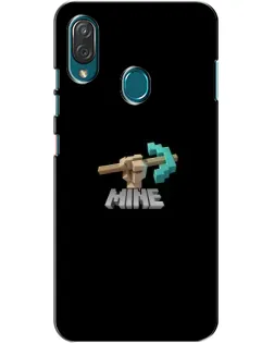 Чехол для ZTE Blade V10 Vita с картинкой «Алмазная кирка»