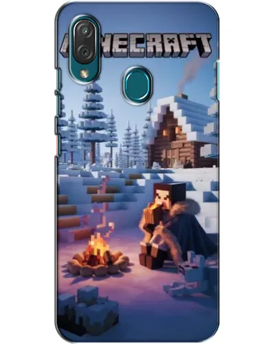 Чехол для ZTE Blade V10 Vita с картинкой «Зимний Minecraft» Чехол для ZTE Blade V10 Vita с картинкой «Зимний Minecraft»