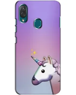 Чохол для ZTE Blade V10 Vita з картинкою «Єдиноріг градієнт»