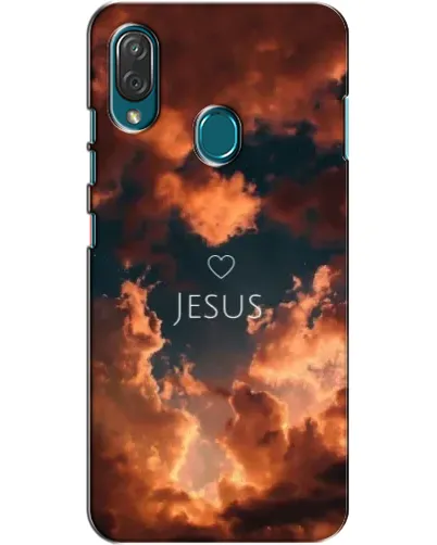 Чехол для ZTE Blade V10 Vita с картинкой «Сияние Имени Jesus»