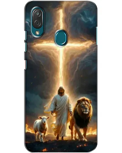 Чехол для ZTE Blade V10 Vita с картинкой «Лев Иуды и Свет»