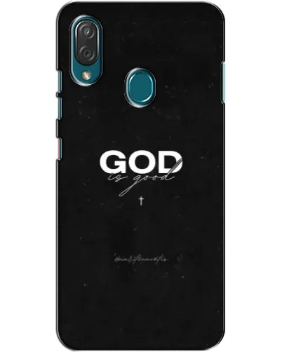 Чехол для ZTE Blade V10 Vita с картинкой «GOD — Бог над всем»