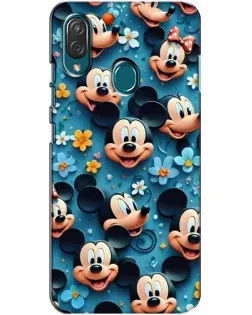 Чохол для ZTE Blade V10 Vita з картинкою «Паттерн Міккі та Мінні»