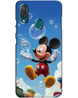 Чохол для ZTE Blade V10 Vita з картинкою «Mickey та мильні бульбашки»