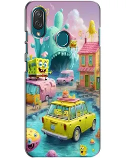 Чохол для ZTE Blade V10 Vita з картинкою «Монстр-трак пригоди»