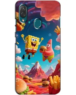 Чохол для ZTE Blade V10 Vita з картинкою «Космічний фастфуд»