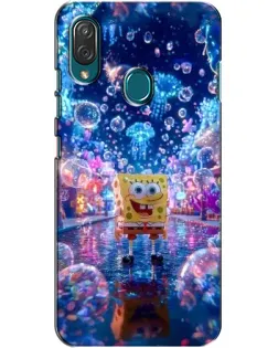 Чехол для ZTE Blade V10 Vita с картинкой «Неоновый океан»