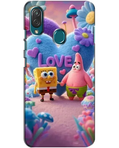 Чехол для ZTE Blade V10 Vita с картинкой «Губка Боб Патрик»