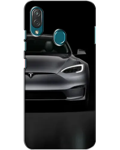 Чехол для ZTE Blade V10 Vita с картинкой «Tesla Model S Look»