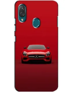 Чехол для ZTE Blade V10 Vita с картинкой «Красный Mercedes AMG»