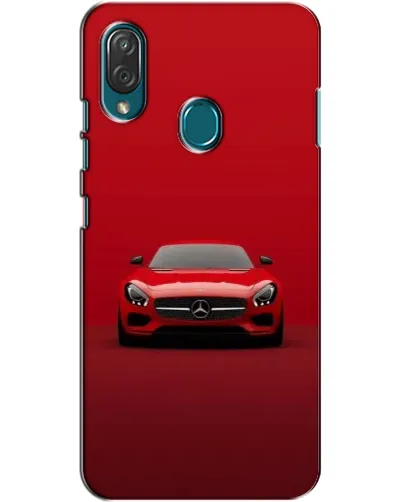 Чехол для ZTE Blade V10 Vita с картинкой «Красный Mercedes AMG»