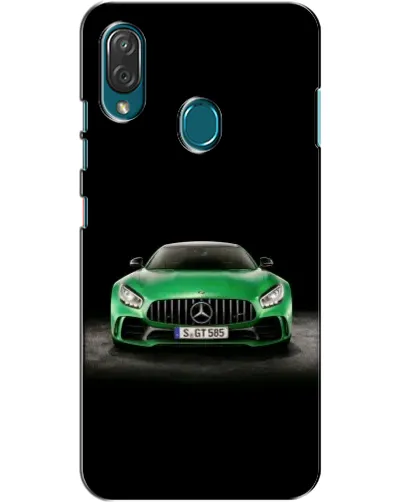 Чехол для ZTE Blade V10 Vita с картинкой «Mercedes — неоновый лого»