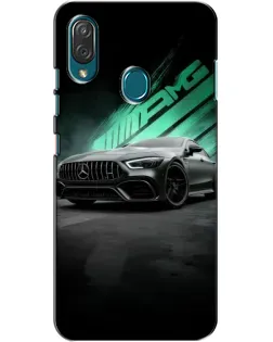 Чехол для ZTE Blade V10 Vita с картинкой «Темный Mercedes AMG»