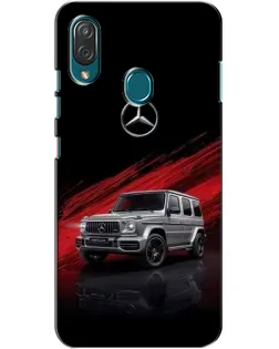 Чехол для ZTE Blade V10 Vita с картинкой «Mercedes G-Class красный»