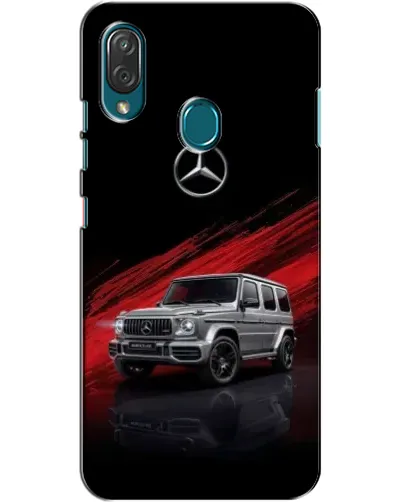 Чехол для ZTE Blade V10 Vita с картинкой «Mercedes G-Class красный»