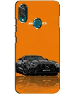 Чехол для ZTE Blade V10 Vita с картинкой «Оранжевый Mercedes AMG»