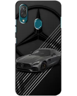 Чехол для ZTE Blade V10 Vita с картинкой «Mercedes AMG — графика»
