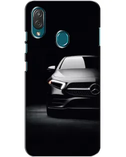 Чехол для ZTE Blade V10 Vita с картинкой «Свет фар Mercedes»