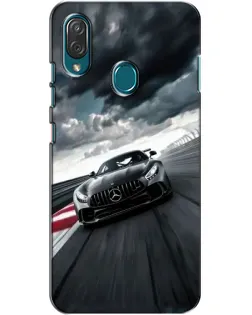 Чехол для ZTE Blade V10 Vita с картинкой «Гоночный Mercedes AMG»