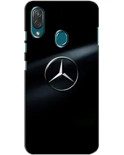 Чехол для ZTE Blade V10 Vita с картинкой «Mercedes на металле»