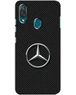 Чехол для ZTE Blade V10 Vita с картинкой «Карбоновый Mercedes стиль»