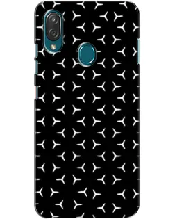 Чехол для ZTE Blade V10 Vita с картинкой «Mercedes паттерн звезд»