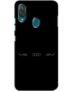 Чехол для ZTE Blade V10 Vita с картинкой «Audi — световой подпись» Чехол для ZTE Blade V10 Vita с картинкой «Audi — световой подпись»