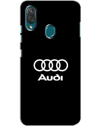 Чехол для ZTE Blade V10 Vita с картинкой «Классическое лого Audi»
