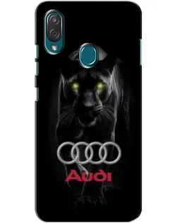 Чехол для ZTE Blade V10 Vita с картинкой «Пантера и Audi»