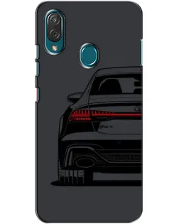 Чехол для ZTE Blade V10 Vita с картинкой «Задняя часть Audi — арт»