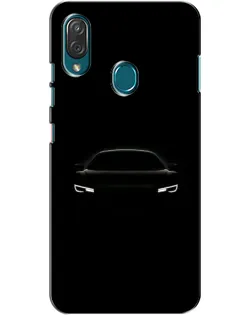 Чехол для ZTE Blade V10 Vita с картинкой «Взгляд Audi в темноте»