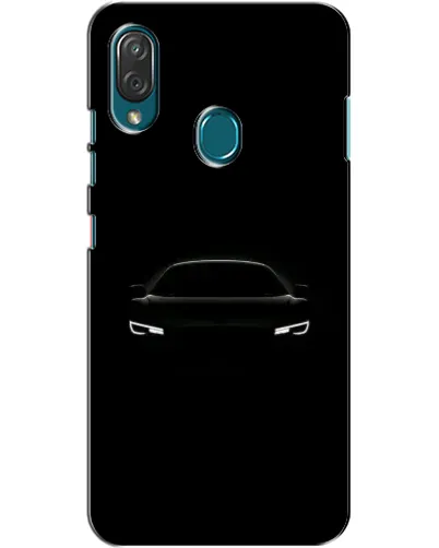 Чехол для ZTE Blade V10 Vita с картинкой «Взгляд Audi в темноте»