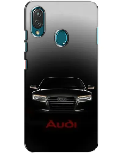 Чехол для ZTE Blade V10 Vita с картинкой «Audi — градиентный контур»
