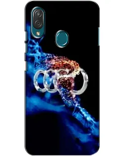 Чехол для ZTE Blade V10 Vita с картинкой «Энергия лого Audi»