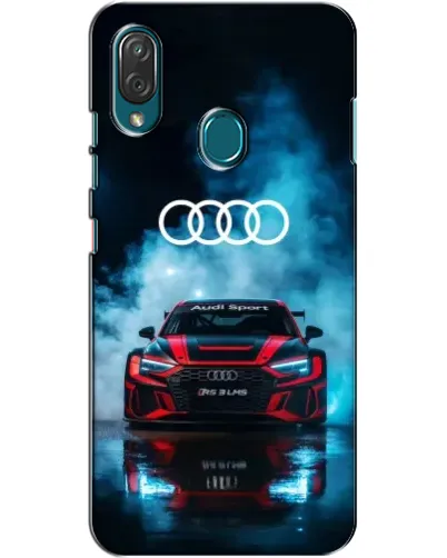 Чехол для ZTE Blade V10 Vita с картинкой «Audi Sport — неон»