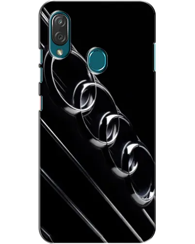 Чехол для ZTE Blade V10 Vita с картинкой «Audi — абстрактные кольца»