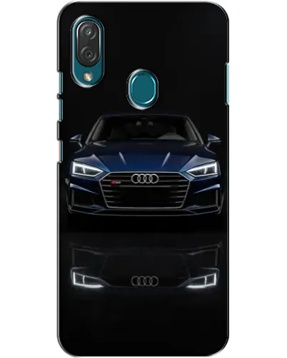Чехол для ZTE Blade V10 Vita с картинкой «Audi — ночное отражение»