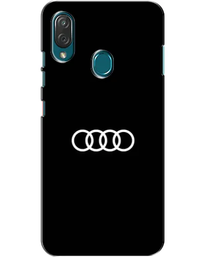 Чехол для ZTE Blade V10 Vita с картинкой «Audi White Logo»