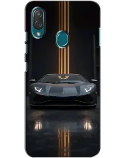 Чехол для ZTE Blade V10 Vita с картинкой «Lamborghini золотые линии» Чехол для ZTE Blade V10 Vita с картинкой «Lamborghini золотые линии»