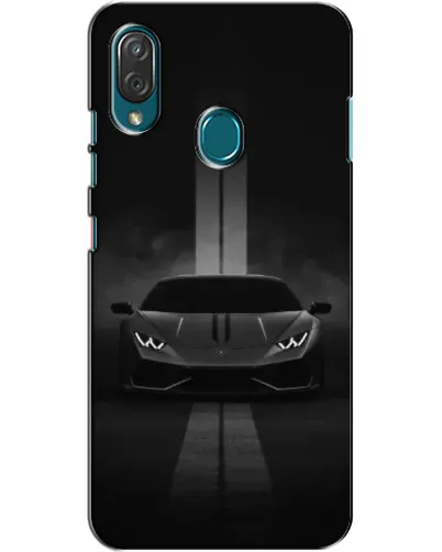 Чехол для ZTE Blade V10 Vita с картинкой «Lamborghini симметрия дорог»