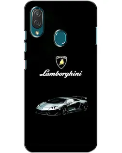 Чехол для ZTE Blade V10 Vita с картинкой «Логотип Lamborghini классика»