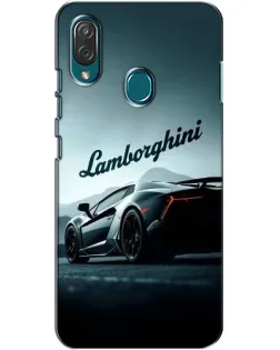 Чехол для ZTE Blade V10 Vita с картинкой «Классическая надпись Lamborghini»