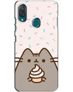Чохол для ZTE Blade V10 Vita з картинкою «Пушин з кексом»
