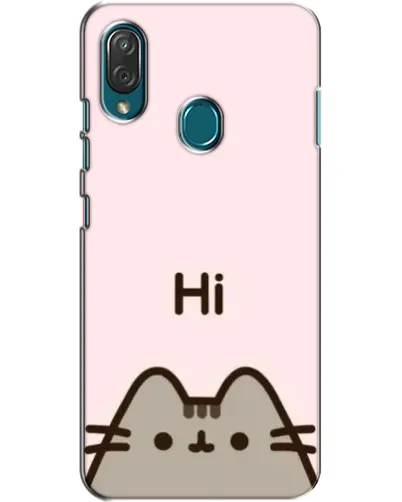 Чехол для ZTE Blade V10 Vita с картинкой «Пушин говорит Hi»