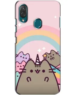 Чохол для ZTE Blade V10 Vita з картинкою «Єдиноріг Pusheen»