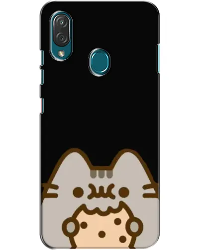 Чехол для ZTE Blade V10 Vita с картинкой «Пушин на черном»
